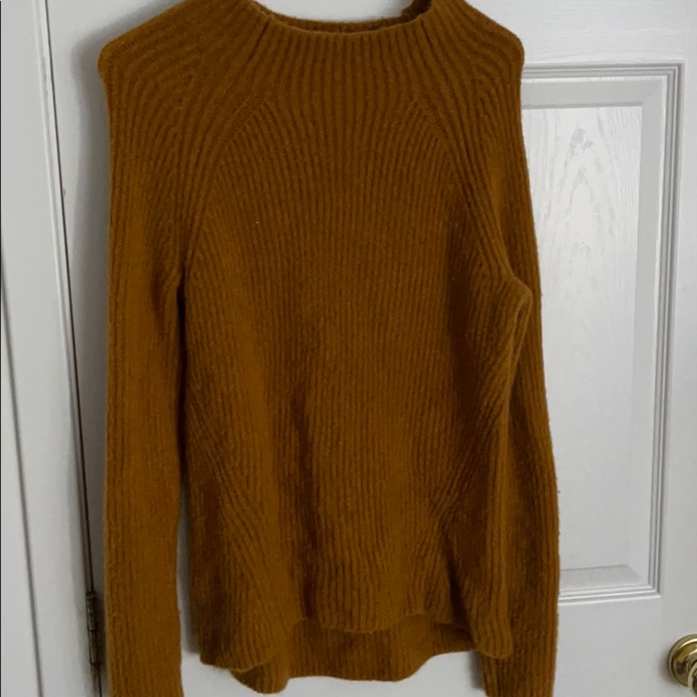 Orange Madewell Sweater